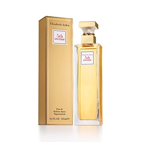 Elizabeth Arden 5th Avenue Eau de Parfum Spray, 125ml, Fresh Floral Fragrance, Luxury Perfume for Women