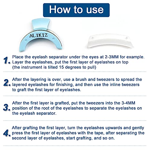 BeautyHeist Eyelash Extension Supplies Eyelash Layer Tool For Efficient Aid For Eyelash Grafting For Beginners Professional Makeup Tool Alikiz