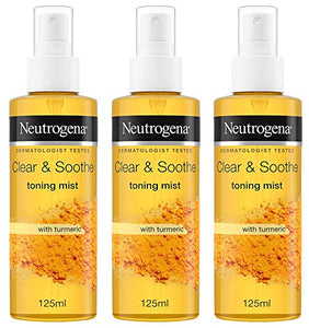 Neutrogena Clear and Soothe Toning Mist, 4.2 Ounce (Pack of 3)