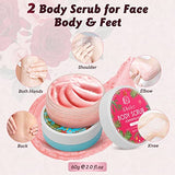 Gift Sets for Women, Upgraded 10Pcs Hand Cream Gift Set w/Foot Cream & Body Scrub, Hand Lotion Travel Size Care Moisturizing Hand Cream Set for Very Dry Hands, Valentine's Day Gifts for Her