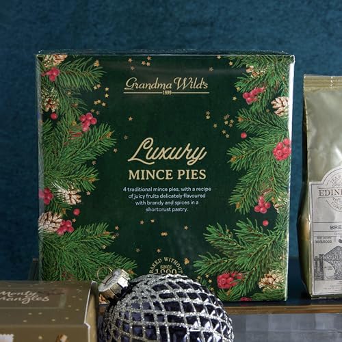 Little Taste of Christmas Hamper - Festive Sweet & Savoury Treats Food Hamper | Luxury Hampers for Couples, Christmas Hampers Family, Hampers for Women, Xmas Gifts For Men, Hampers & Gourmet Gifts