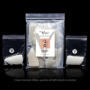 Oval False Nails (Long Opaque)