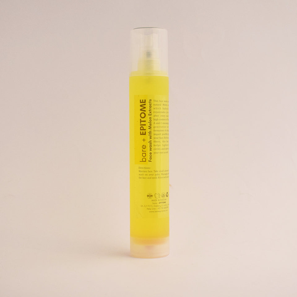 FACE WASH WITH MELON