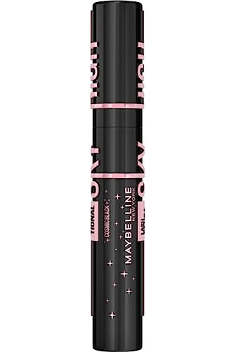 Maybelline Mascara Lash Sensational Sky High Volumizing & Thickening, Eyelash Lengthening, Flake-Free Formula, Washable Mascara Infused with Bamboo Extract, Full Volume Mascara, 01 Black