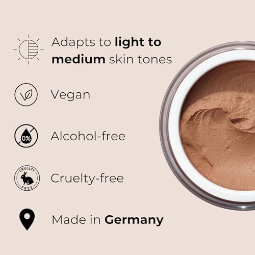 M. Asam Magic Finish Make-Up Mousse Classic (1.01 Fl Oz) – 4in1 Primer, Foundation, Concealer & Powder With Buildable Coverage, Hides Redness And Dark Spots, Vegan, For Light To Medium Skin Tones
