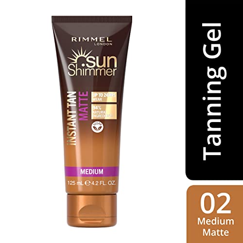 Rimmel Sunshimmer Water Resistant Instant Tan Wash Off Shimmer