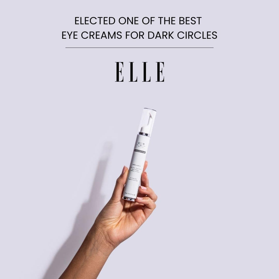 Anti Wrinkle Eye Gel for Dark Circles & Puffy eyes with Peptides and Niacinamide that Reduces Eye Bags, Crow's Feet, Fine Lines & Sagginess - Natural & Organic Under Eye Gel for Wrinkles - 15ml