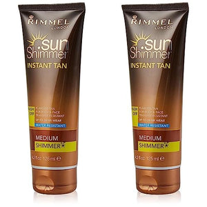 Rimmel Sunshimmer Water Resistant Instant Tan Wash Off Shimmer