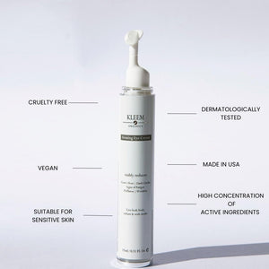 Anti Wrinkle Eye Gel for Dark Circles & Puffy eyes with Peptides and Niacinamide that Reduces Eye Bags, Crow's Feet, Fine Lines & Sagginess - Natural & Organic Under Eye Gel for Wrinkles - 15ml