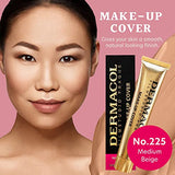 Dermacol - Full Coverage Foundation, Liquid Makeup Matte Foundation with SPF 30, Waterproof Foundation for Oily Skin, Acne, & Under Eye Bags, Long-Lasting Makeup Products