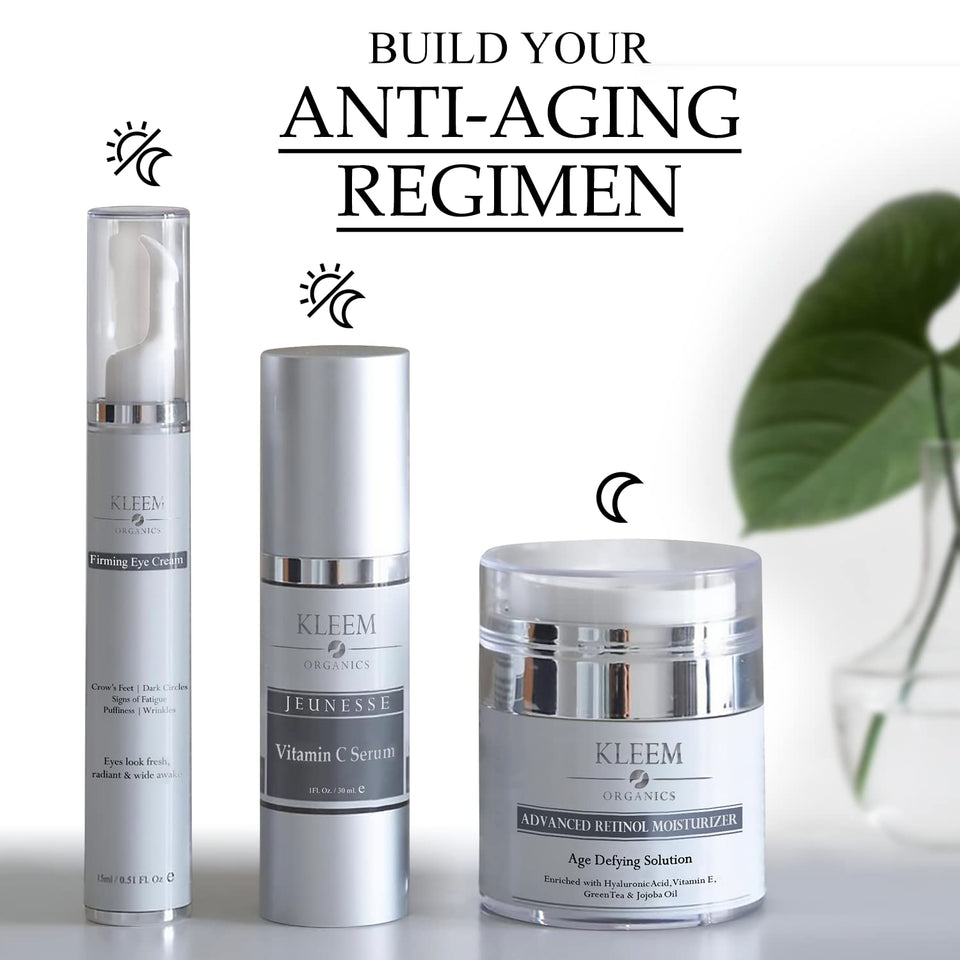 Retinol Face Cream with Hyaluronic Acid & Vitamin E – Anti-Wrinkle Firming Night Cream - Hydrating Night Moisturiser to Reduce Lines and Wrinkles. For Sensitive Skin