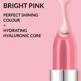 Avon Hydramatic Shine Lipstick 3.6g Hydrating Intense Colour SPF 20 Plumper and Smoother Looking Lips Cruelty Free Hydra Shine Rose Quartz