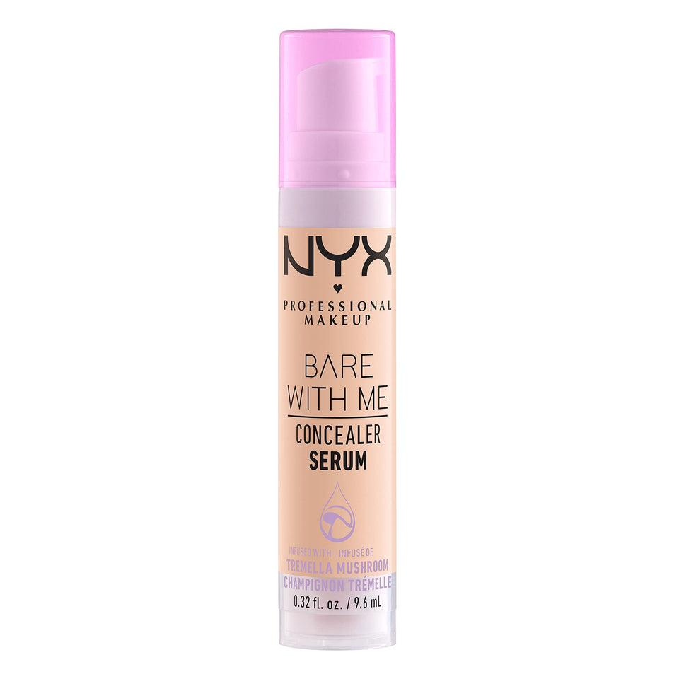 NYX Professional Makeup Bare With Me Concealer Serum, Natural, Medium Coverage