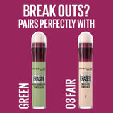 Maybelline Instant Anti Age Eraser Eye Concealer, Dark Circles and Blemish Concealer, Ultra Blendable Formula, 02 Nude