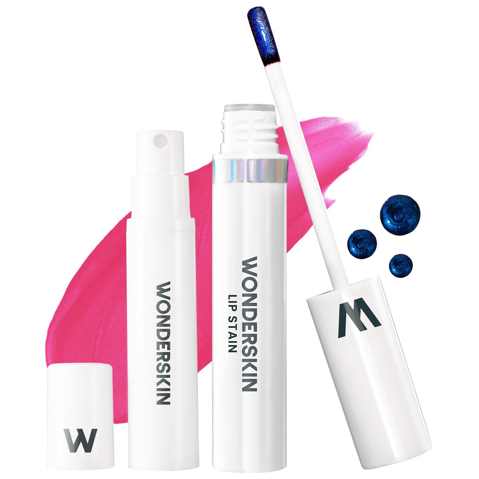 Wonderskin Wonder Blading Lip Stain Peel Off Masque - Long Lasting, Waterproof and Transfer Proof Pink Lip Tint, Matte Finish Peel Off Makeup (Charming Masque)