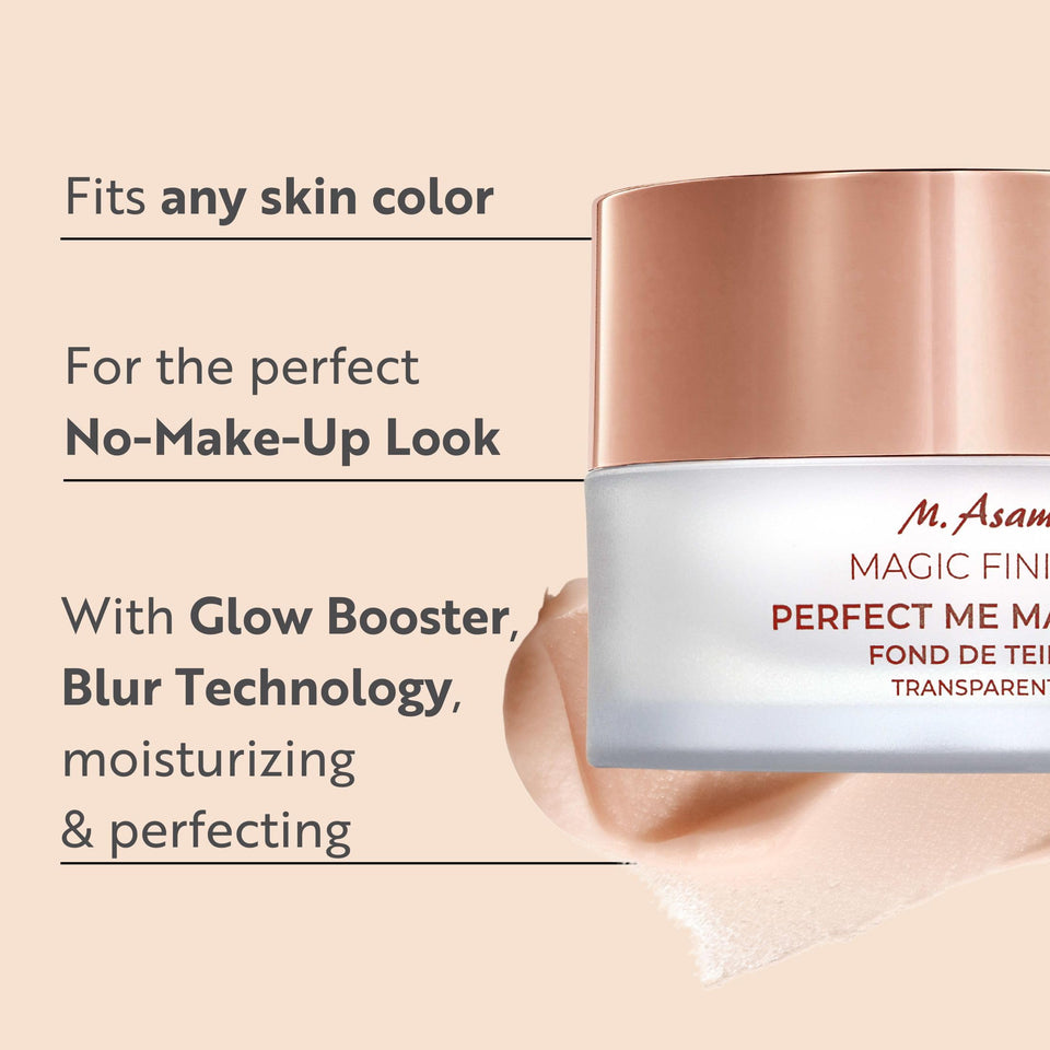 M. Asam Magic Finish Make-Up Mousse Classic (1.01 Fl Oz) – 4in1 Primer, Foundation, Concealer & Powder With Buildable Coverage, Hides Redness And Dark Spots, Vegan, For Light To Medium Skin Tones