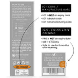 Eclat Skincare Glow Up Vitamin C Serum - Vitamin C Serum for Face with Hyaluronic Acid, Ferulic Acid & Vit E - Skin Brightening Face Care - Anti Aging, Hydrating & Dark Spot Lightening 30ml