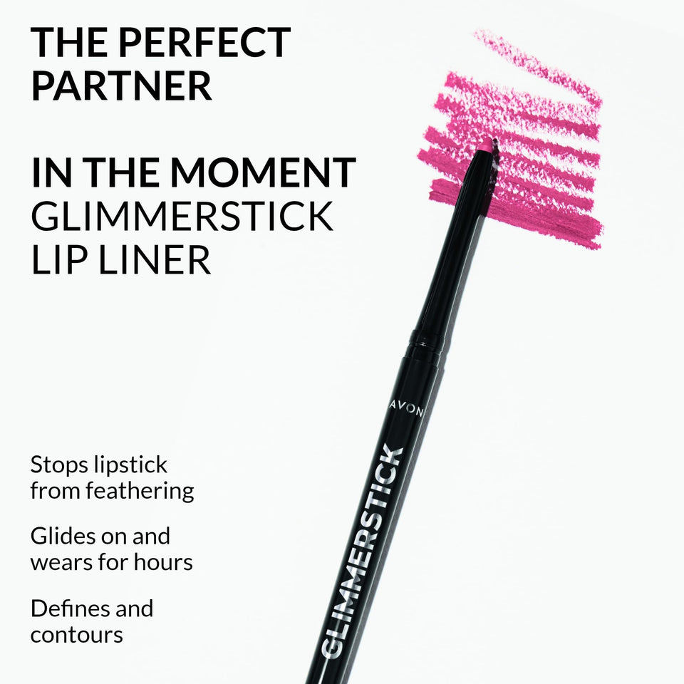 Avon Hydramatic Shine Lipstick 3.6g Hydrating Intense Colour SPF 20 Plumper and Smoother Looking Lips Cruelty Free Hydra Shine Rose Quartz
