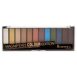 Rimmel Magnif'eyes Nude Edition Eyeshadow Palette, 12 shade, Cream