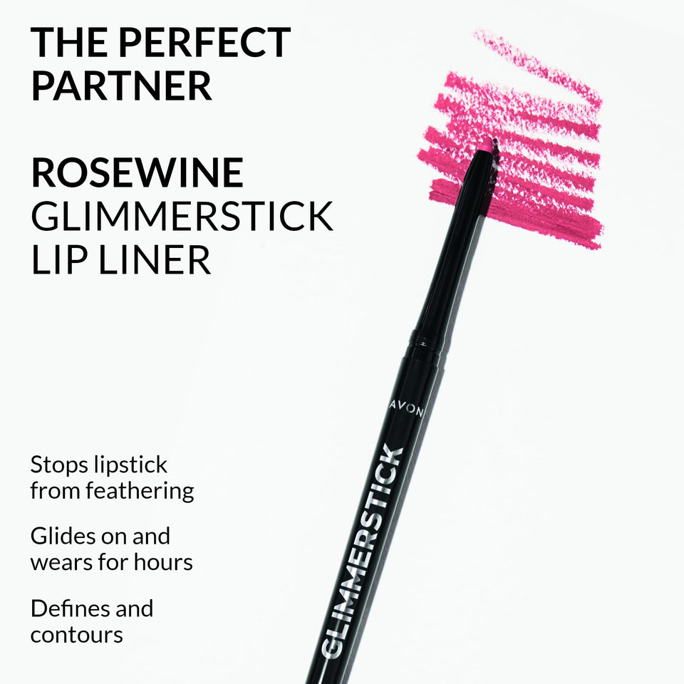 Avon Hydramatic Shine Lipstick 3.6g Hydrating Intense Colour SPF 20 Plumper and Smoother Looking Lips Cruelty Free Hydra Shine Rose Quartz