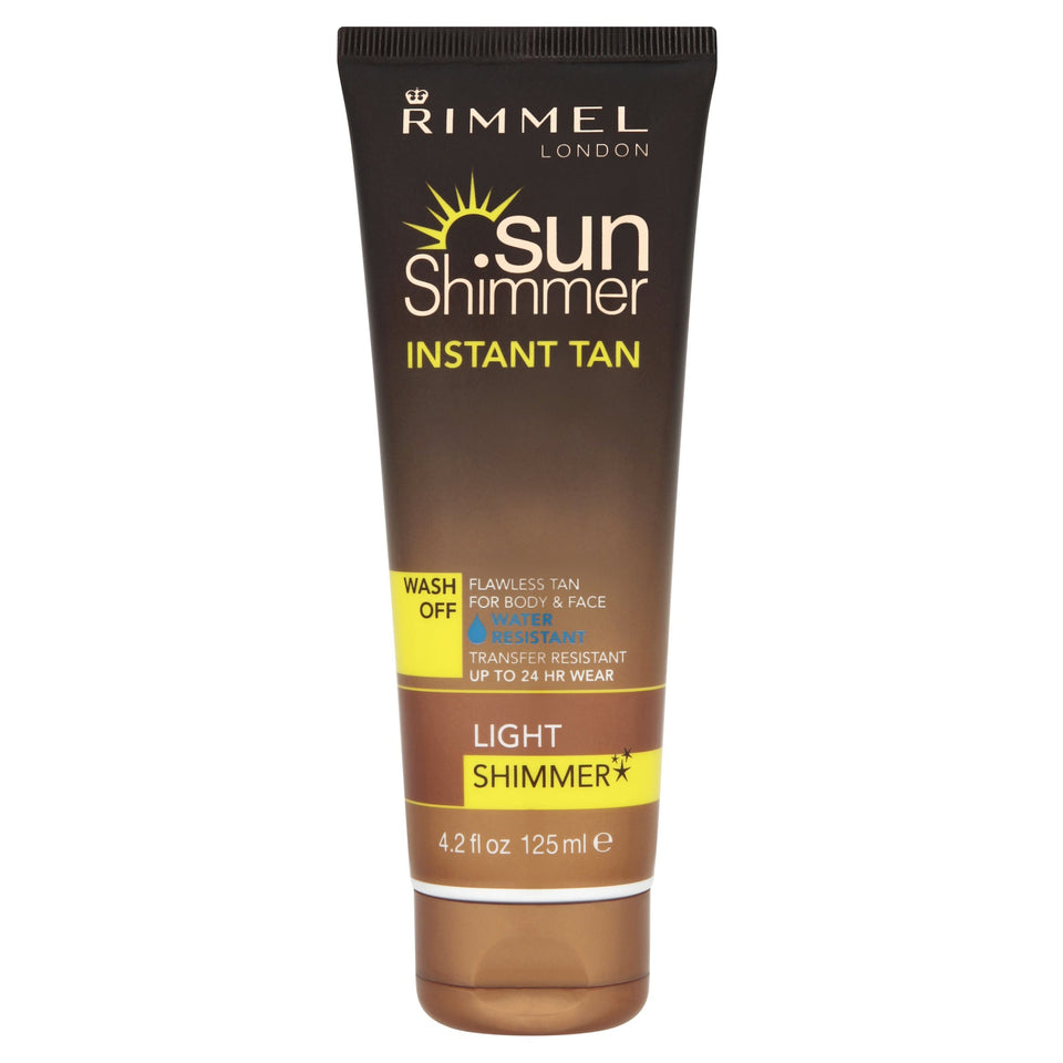 Rimmel Sunshimmer Water Resistant Instant Tan Wash Off Shimmer
