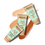 Garnier SkinActive Classic Perfecting All-in-1 BB Cream, Shade Classic Light, Tinted Moisturiser SPF 15, Brightens and Evens Skin, With Hyaluronic Acid Aloe & Mineral Pigments