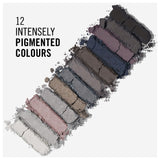 Rimmel Magnif'eyes Nude Edition Eyeshadow Palette, 12 shade, Cream