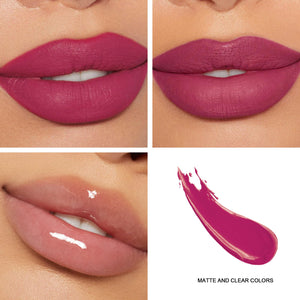 12 Colors Nude Liquid Lipstick Makeup Set Velvet Matte Long-Lasting Waterproof Non-Stick Cup Not Fade Pink Lip Gloss Red Lipstick Makeup Set Gift Kit For Women (Set A)
