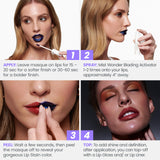Wonderskin Wonder Blading Lip Stain Peel Off Masque - Long Lasting, Waterproof and Transfer Proof Pink Lip Tint, Matte Finish Peel Off Makeup (Charming Masque)