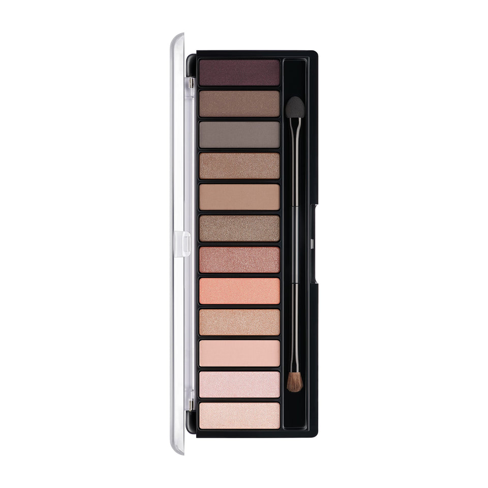 Rimmel Magnif'eyes Nude Edition Eyeshadow Palette, 12 shade, Cream