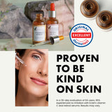 Eclat Skincare Glow Up Vitamin C Serum - Vitamin C Serum for Face with Hyaluronic Acid, Ferulic Acid & Vit E - Skin Brightening Face Care - Anti Aging, Hydrating & Dark Spot Lightening 30ml