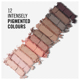 Rimmel Magnif'eyes Nude Edition Eyeshadow Palette, 12 shade, Cream