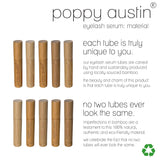 Poppy Austin 9g Eye Lash Serum - Premium Eyelash Growth Serum with Argan Oil, Castor Oil, Caffeine, Vitamin E, Aloe Vera - Vegan, Cruelty-Free Eyelash Serum, Growth Enhancer for Lashes, Brows