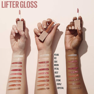 Maybelline Lifter Gloss Hydrating Lip Gloss with Hyaluronic Acid 002 Ice