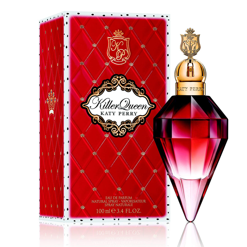 Katy Perry Killer Queen Eau de Parfum for Women, Fruity, Floral, Jasmine Scent