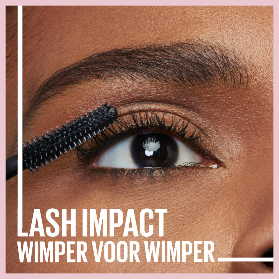 Maybelline Mascara Lash Sensational Sky High Volumizing & Thickening, Eyelash Lengthening, Flake-Free Formula, Washable Mascara Infused with Bamboo Extract, Full Volume Mascara, 01 Black