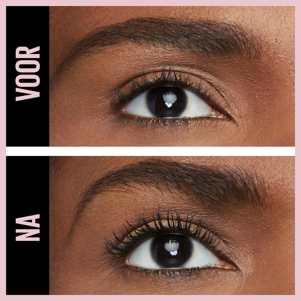 Maybelline Mascara Lash Sensational Sky High Volumizing & Thickening, Eyelash Lengthening, Flake-Free Formula, Washable Mascara Infused with Bamboo Extract, Full Volume Mascara, 01 Black