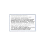 Elizabeth Arden Visible Difference product label with a pale blue border and dense black ingredients text on white.