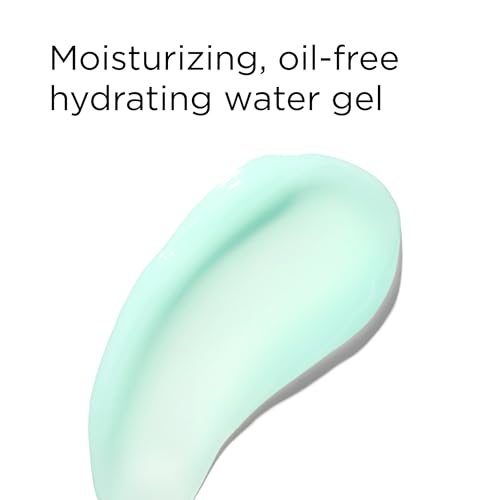 Elizabeth Arden Visible Difference water gel moisturizer in a pale mint-green shade, shown with a smooth, glossy texture