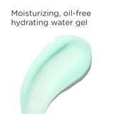 Elizabeth Arden Visible Difference water gel moisturizer in a pale mint-green shade, shown with a smooth, glossy texture