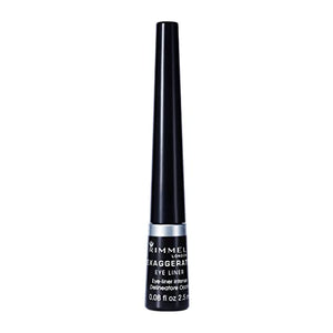 Rimmel Exaggerate Liquid Eyeliner, Black, 2.5ml