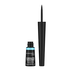 Rimmel Exaggerate Liquid Eyeliner, Black, 2.5ml