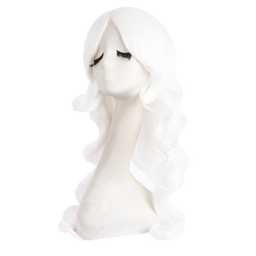 MapofBeauty Charming Synthetic Fiber Long Wavy Hair Wig Women's Party Full Wigs