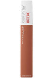 Maybelline Superstay Matte Ink Longlasting Liquid, Nude Lipstick, Up to 12 Hour Wear, Non Drying, 65 Seductress