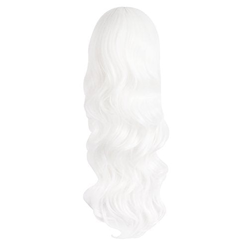 MapofBeauty Charming Synthetic Fiber Long Wavy Hair Wig Women's Party Full Wigs