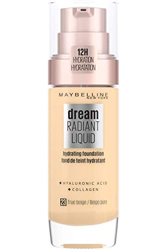 Maybelline Foundation, Dream Radiant Liquid Hydrating Foundation with Hyaluronic Acid and Collagen