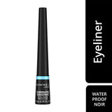 Rimmel Exaggerate Liquid Eyeliner, Black, 2.5ml