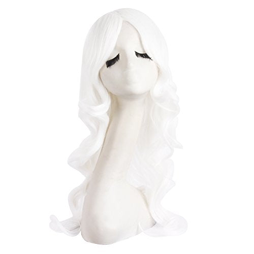 MapofBeauty Charming Synthetic Fiber Long Wavy Hair Wig Women's Party Full Wigs