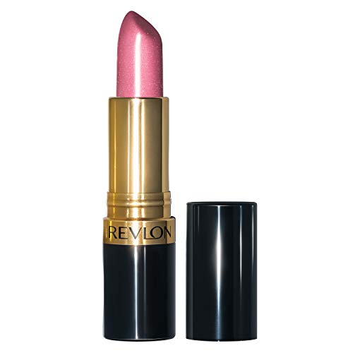 Revlon Super Lustrous Lipstick, High Impact Lipcolour with Moisturising Creamy Formula, Infused with Vitamin E and Avocado Oil in Pink Pearl, Sky Line Pink (025)