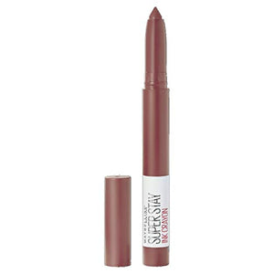 Maybelline Lipstick, Superstay Matte Ink Crayon Longlasting Nude Lipstick with Precision Applicator 15 Lead The Way